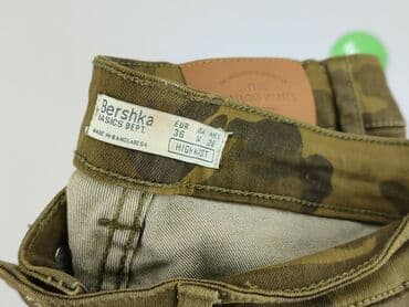 białe cargo bershka: Bershka, Spodnie cargo damskie, rozmiar S — 5