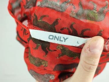 bluzki wężowy wzór: ONLY, Women's blouse, size L (EU 40) — 4