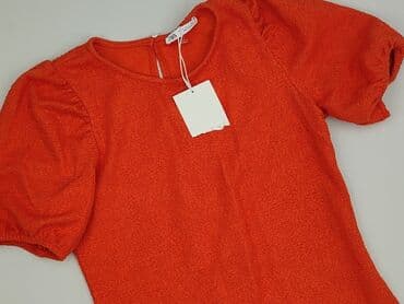 zara sukienka w kwiaty z bufiastymi rękawami: Zara, Women`s dress, size S — 1