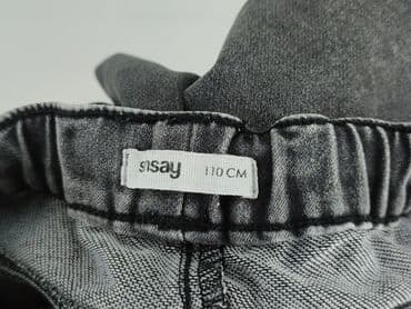 koronkowy sweter: Spodnie jeansowe, Sinsay, 4-5 lat, 110, stan - Bardzo dobry — 4