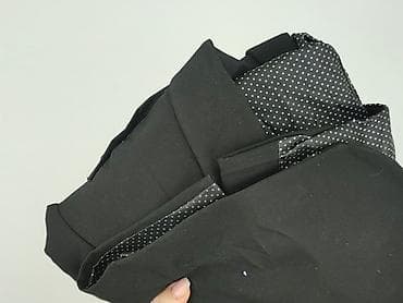 tshirt: Męska marynarka Supreme – klasyczna czerń - Krój: jednorzędowy — 5