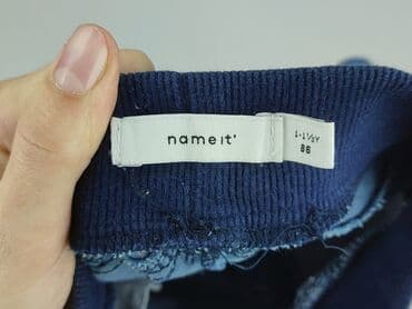 spodnie do granatowej marynarki: Spodnie jeansowe, Name it, 12-18 miesięcy, stan - Idealny — 4