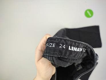 szerokie: DENIM JEANS, Jeansy damskie, rozmiar 2XS — 4