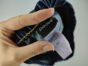 legginsy jeans push up: Pieces, Legginsy Eleganckie damskie, rozmiar M — 4