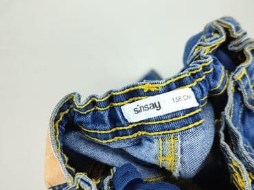 buty koturny lasocki: Spodnie jeansowe, Sinsay, 13 lat, 158, stan - Idealny — 4