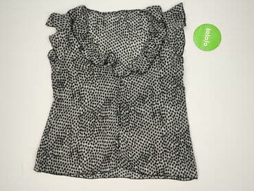 modne bluzki z bufiastymi rękawami: Bluzka damska, rozmiar L — 2