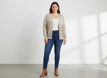 abercrombie fitch sweter: Kardigan damski, rozmiar 2XL — 7