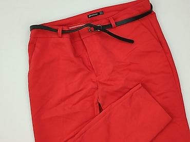 winylowe spodnie pull and bear: Stradivarius, Spodnie materiałowe damskie, rozmiar XL — 1