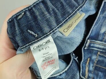 top m: Spodnie jeansowe, Cherokee, 9 lat, 128/134, stan - Bardzo dobry — 4