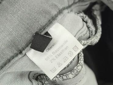 szare szerokie jeansy: Denim, Jeansy damskie, rozmiar S — 5