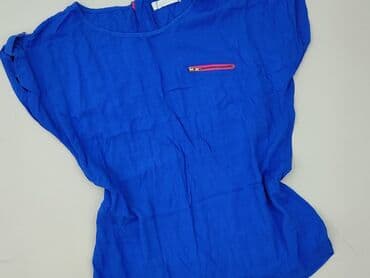 niebieska bluza pull and bear: Bluzka damska, rozmiar L — 1