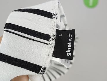 prązek: Gina Tricot, Spodnie materiałowe damskie, rozmiar L — 4