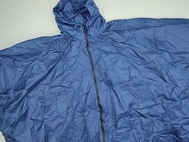 Ponczo przeciwdeszczowe męskie, turystyczne - Kolor: niebieski -