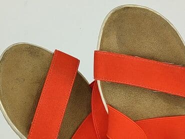 czerwone sandaly ccc: Sandały damskie, rozmiar 37 — 6