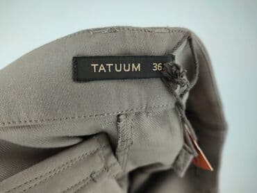 jeansy damskie podarte: Tatuum, Spodnie materiałowe damskie, rozmiar S — 4