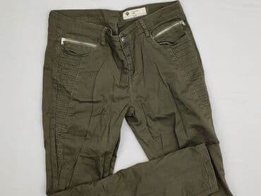 balenciaga dziurawe spodnie: TEX, Spodnie materiałowe damskie, rozmiar L — 1