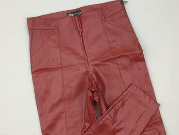legginsy z suwakiem: Zara, Legginsy Ze skóry ekologicznej damskie, M — 1
