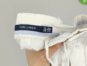 spódnico spodnie lniane: Spodnie materiałowe damskie, rozmiar M — 5