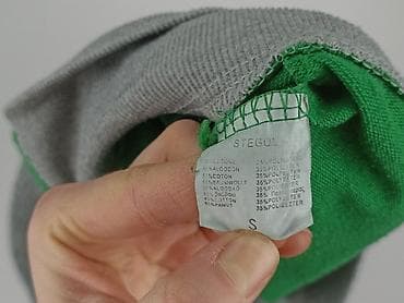 pluszowy sweter: Bluza z kapturem damska, rozmiar S — 6