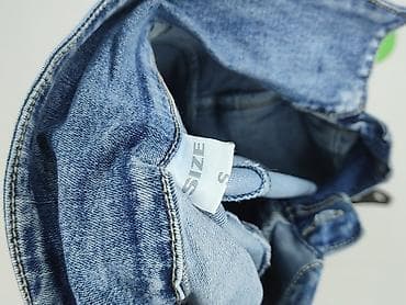 denimco: Sukienka jeansowa damska z paskiem – rozmiar S - Krój: dopasowana — 4