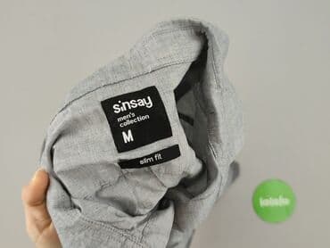 czerwona koszula sinsay: Sinsay, Сорочка для чоловіків, розмір M — 4