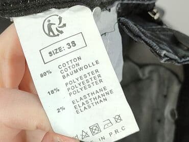 jeansy push up z wysokim stanem: Jeansy damskie, rozmiar M — 5