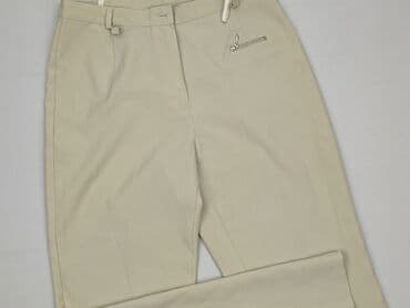 Women: Material trousers for women, size L (EU 40) — 1