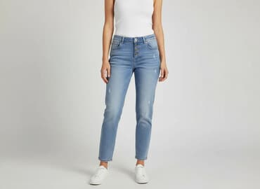ripped zara jeans: Zac & Zoe, Jeansy damskie, rozmiar S — 7