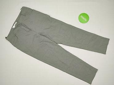 jeansy reserved: Spodnie materiałowe damskie, rozmiar L — 2