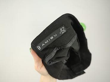 spodnie m: Amisu, Spodnie materiałowe damskie, rozmiar L — 4