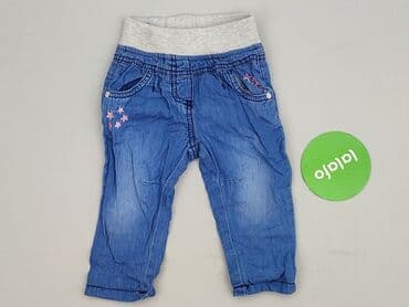 ubrania dla dzieci 5.10.15: Denim pants, Dopo Dopo, 6-9 months, condition - Very good — 2