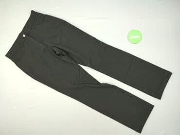 jeansy damskie podarte: Material trousers for women, size XL (EU 42) — 2