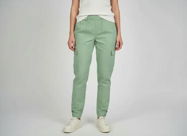 spodnie cargo damskie new yorker: Esmara, Spodnie materiałowe damskie, rozmiar M — 7