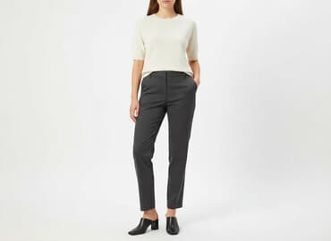 garnitury damskie monnari: Monnari, Spodnie materiałowe damskie, rozmiar L — 6