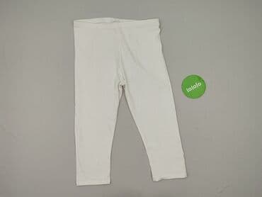 białe krótkie legginsy: Terranova, Legginsy Sportowe damskie, rozmiar L — 2