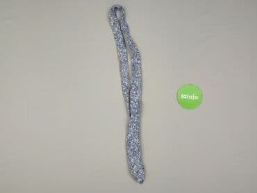 złote dodatki do zielonej sukienki: Tie, color - Blue, condition - Very good — 2
