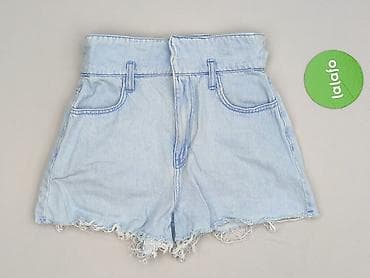 biker szorty: Bershka, Szorty damskie, rozmiar 2XS — 2