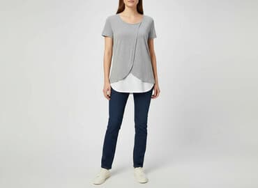 koszulki damskie m: Esmara, T-shirt damski, rozmiar M — 6