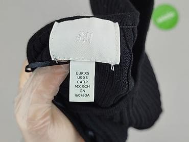 bluzki czarne hm: H&M, Bluzka damska, rozmiar XS — 4