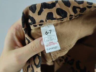 koszulka metallica ride the lightning: Spodnie jeansowe, George, 7 lat, 116/122, stan - Idealny — 4