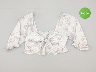 top z kwiatem 3d: NA-KD, Top damski, rozmiar M — 2