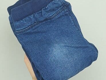 pajacyk niemowlęcy 5 10 15: Denim pants, Sinsay, 0-3 months, condition - Perfect — 7
