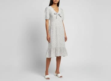 reserved sukienka butelkowa zieleń: Reserved, Sukienka damska, rozmiar M — 6