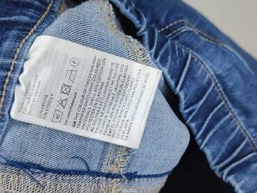 koszulka pitbull laleczka chucky: Spodnie jeansowe, H&M, 8 lat, 122/128, stan - Idealny — 5