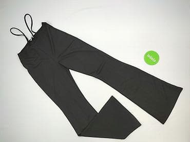 czarna: NLY Trend, Spodnie materiałowe damskie, rozmiar XS — 3