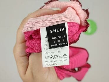 shein sukienki plus size: Shein, T-shirt damski, rozmiar S — 4