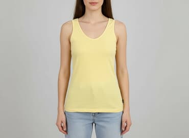 reserved żółta spódnice: Basic, Top damski, rozmiar S — 7