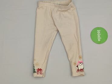 klapki z futerkiem dla dzieci ccc: Leggings for kids, So cute, 1.5-2 years, 92, condition - Very good — 2