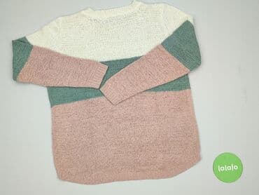 pull and bear sweter w paski: ONLY, Sweter damski, rozmiar L — 3