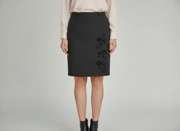 spódniczka welurowa: Spódnica damska, rozmiar S — 7